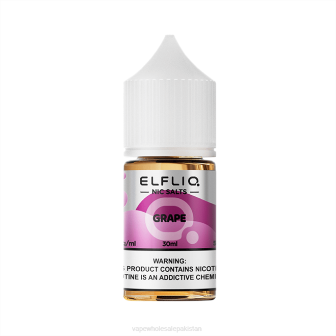 LF8019 GRAPE ELFBAR ELFLIQ nic salt 30ml