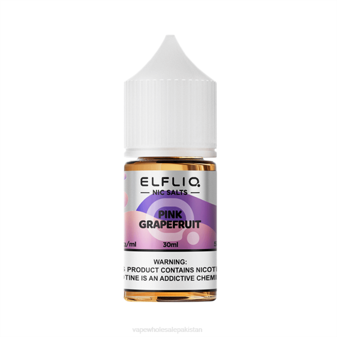 LF8024 PINK GRAPEFRUIT ELFBAR ELFLIQ nic salt 30ml