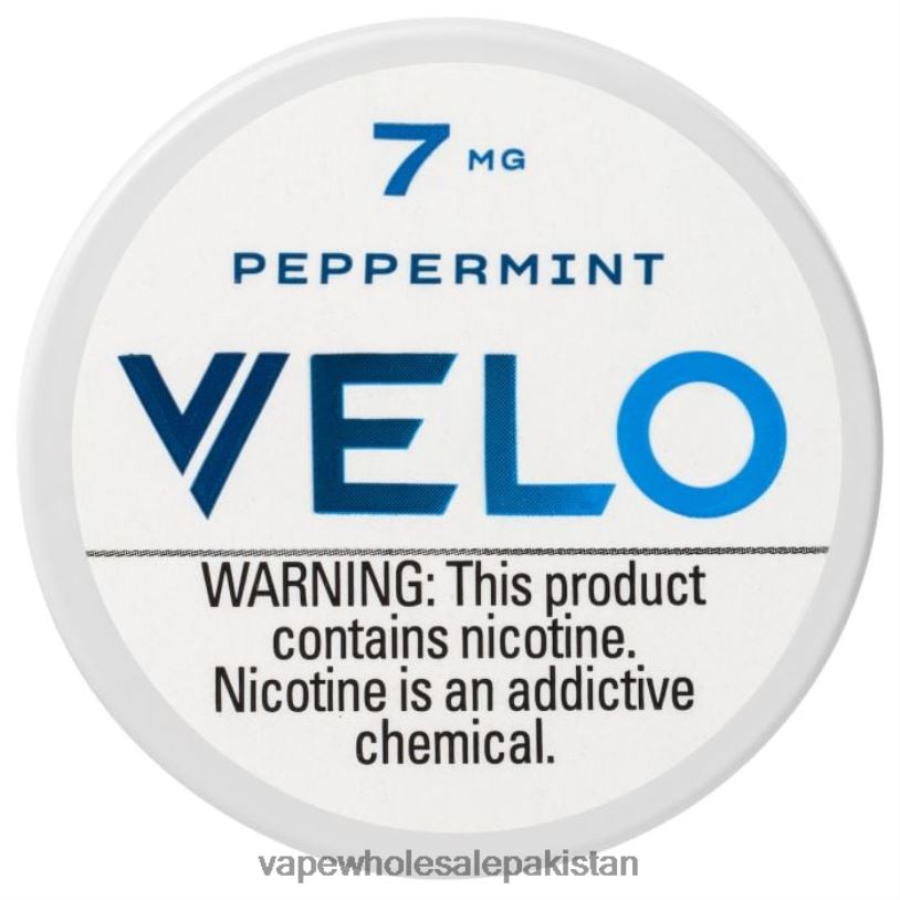 E Cigarettes Wholesale Suppliers Peppermint D42RL49 VELO Nicotine Pouch 7mg