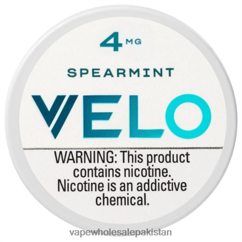 Electronic Cigarette Wholesale Price Spearmint D42RL40 VELO Nicotine Pouch 4mg