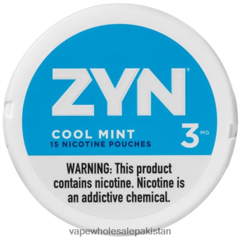 E Cig Wholesale Cool Mint D42RL26 ZYN Nicotine Pouch 3mg