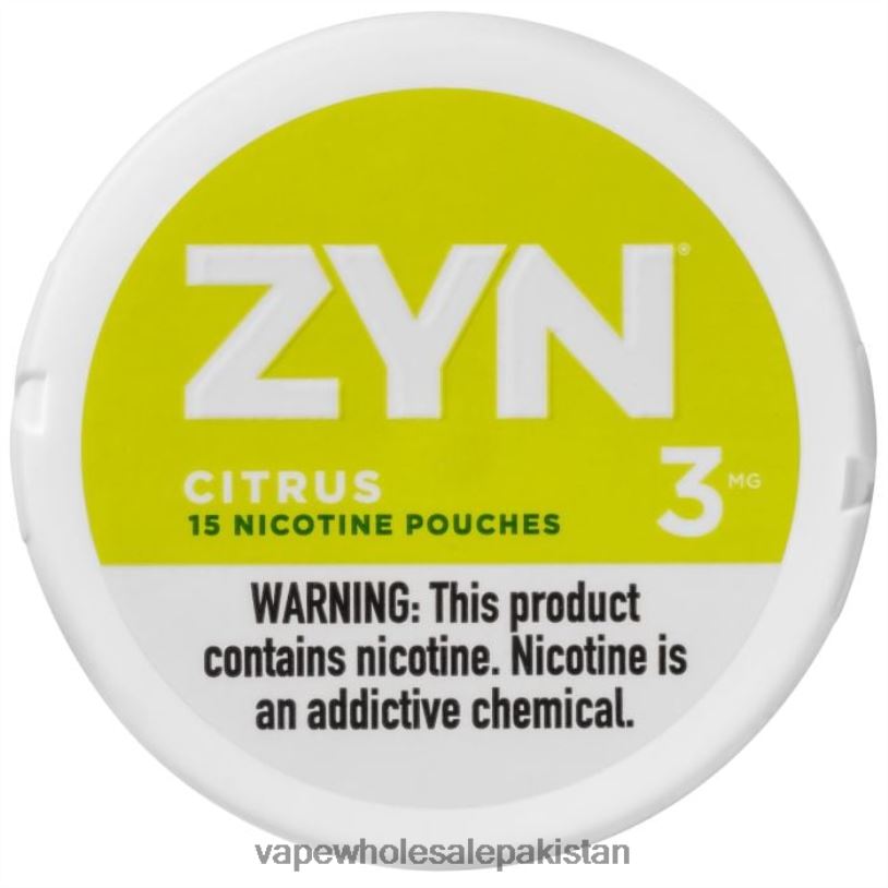 Electronic Cigarette Wholesale Citrus D42RL27 ZYN Nicotine Pouch 3mg