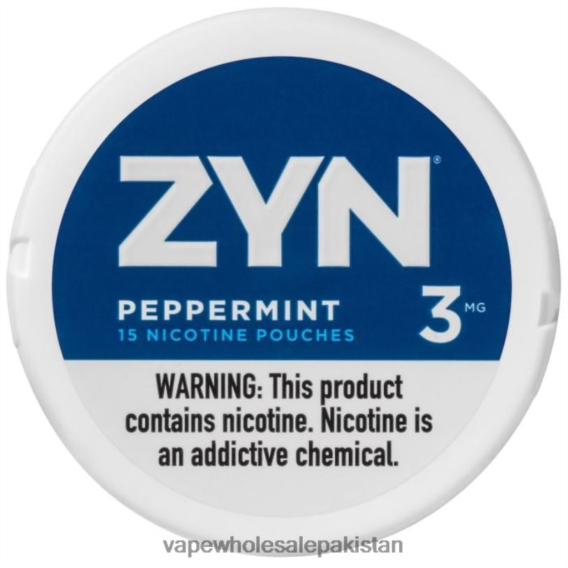 Electronic Cigarette Wholesale Supplier Peppermint D42RL28 ZYN Nicotine Pouch 3mg