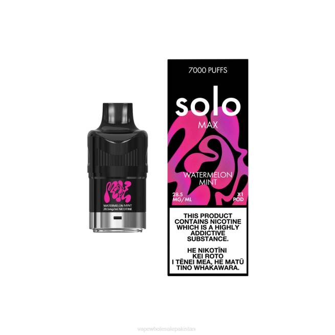 E Cig Wholesale 8Z0686 - Solo MAX Pod Watermelon Mint