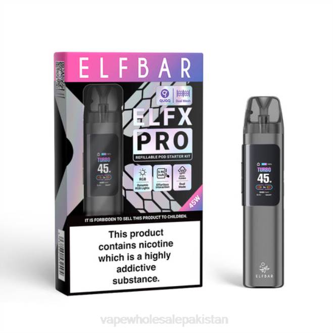 LF803 Grey ELFBAR ELFX Pro Open Pod Device